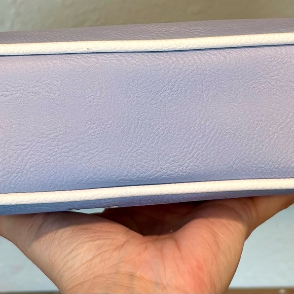 Danielle Nicole Disney Ariel Little Mermaid Purple Ombré Baguette Bag - Picture 7 of 8